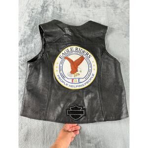 Vance Leather FOE Eagle Riders Vest 4XL Fraternal Order Eagles Motorcycle